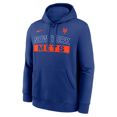 New York Mets Club Men's Nike MLB Pullover Hoodie. Nike.com